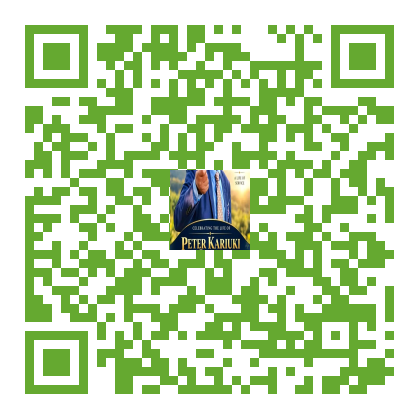 QR Code for Peter Kariuki Gitahi