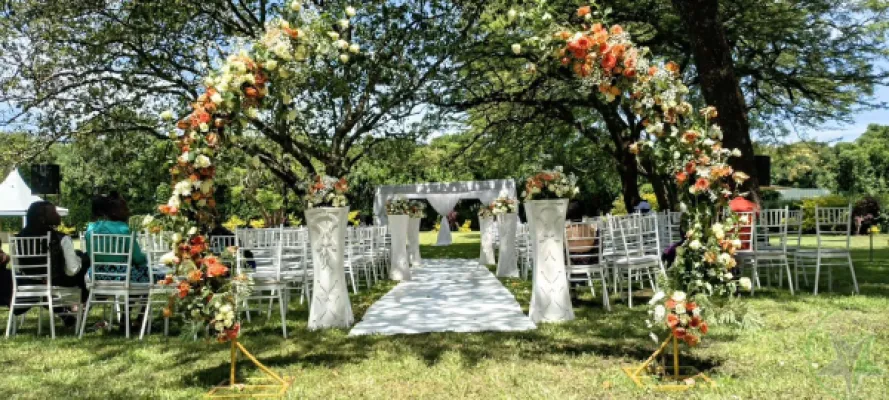 Garden wedding